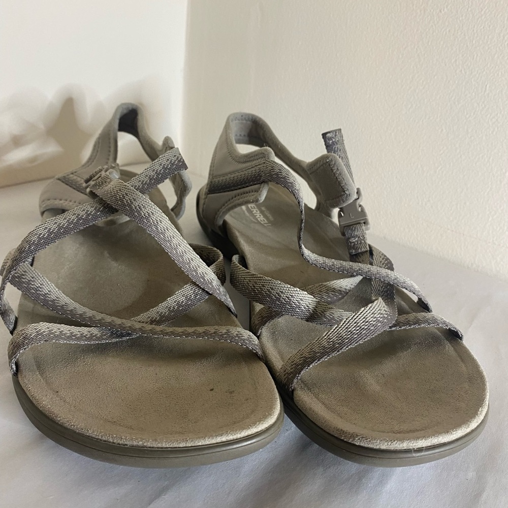 Merrell Moon sandals air cushion memory foam, women's size 10, strappy, outdoors - Picture 8 of 8
